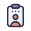 external id-basic-user-interface-filled-outline-lima-studio icon