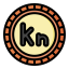 external kuna-currency-filled-outline-lima-studio icon