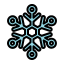 external season-snowflake-filled-outline-lima-studio-4 icon