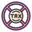 external tax-taxes-filled-outline-lima-studio icon