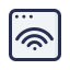external wireless-basic-user-interface-filled-outline-lima-studio icon