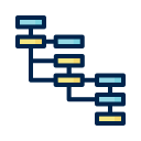 external agile-coding-filled-outline-lima-studio-2 icon