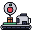 external conveyor-smart-farm-filled-outline-lima-studio icon