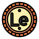 external leone-currency-filled-outline-lima-studio icon