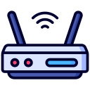 external modem-smart-home-filled-outline-lima-studio icon