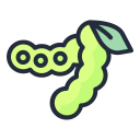 external peas-vegetable-filled-outline-lima-studio icon