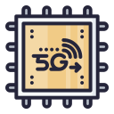 external processor-5g-signal-filled-outline-lima-studio icon