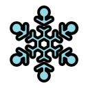 external season-snowflake-filled-outline-lima-studio-43 icon
