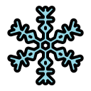 external season-snowflake-filled-outline-lima-studio-49 icon