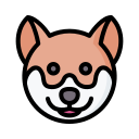 external shiba-dogs-filled-outline-lima-studio icon
