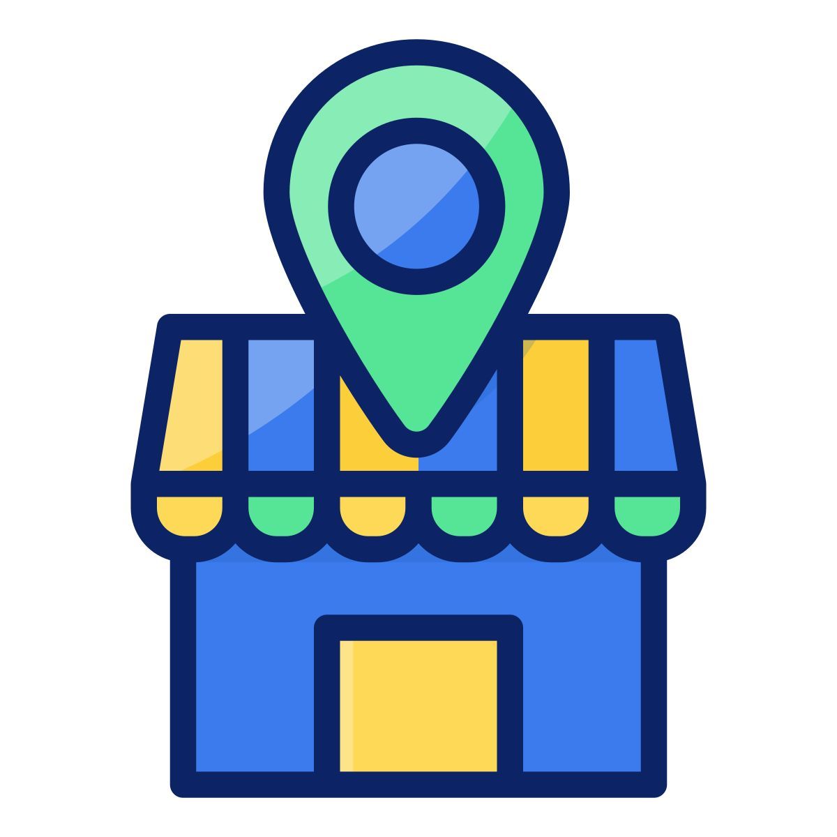 standort des geschäfts icon