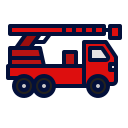 external firetruck-car-filled-outline-filled-outline-mangsaabguru--2 icon