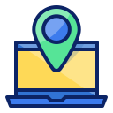 external notebook-location-and-map-filled-outline-filled-outline-mangsaabguru- icon