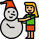 external snowman-kid-hobby-filled-filled-outline-mangsaabguru- icon