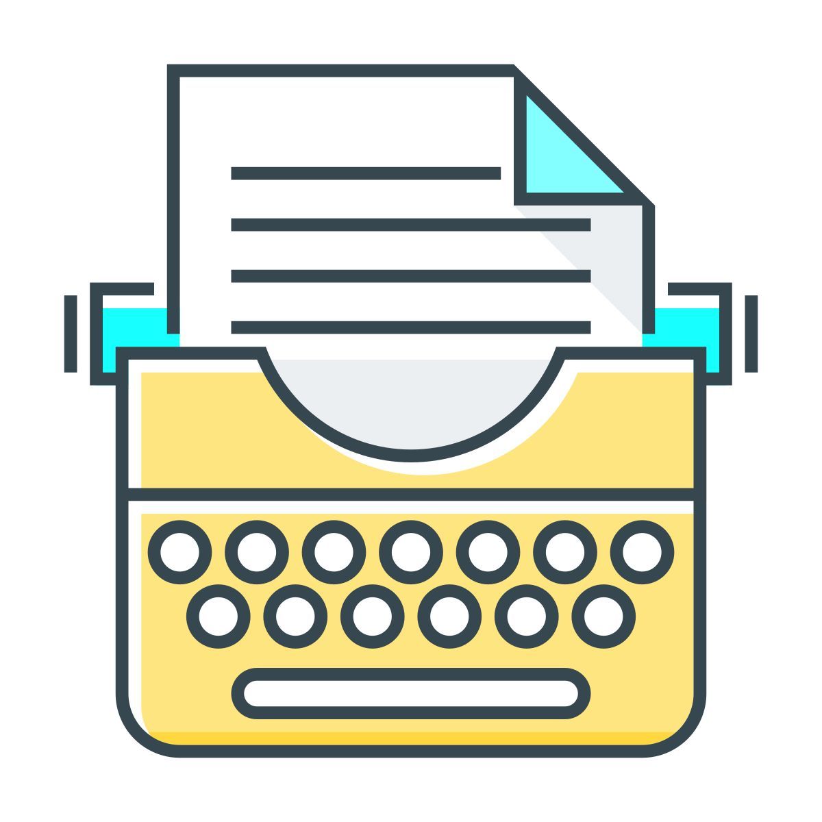 content writing icon
