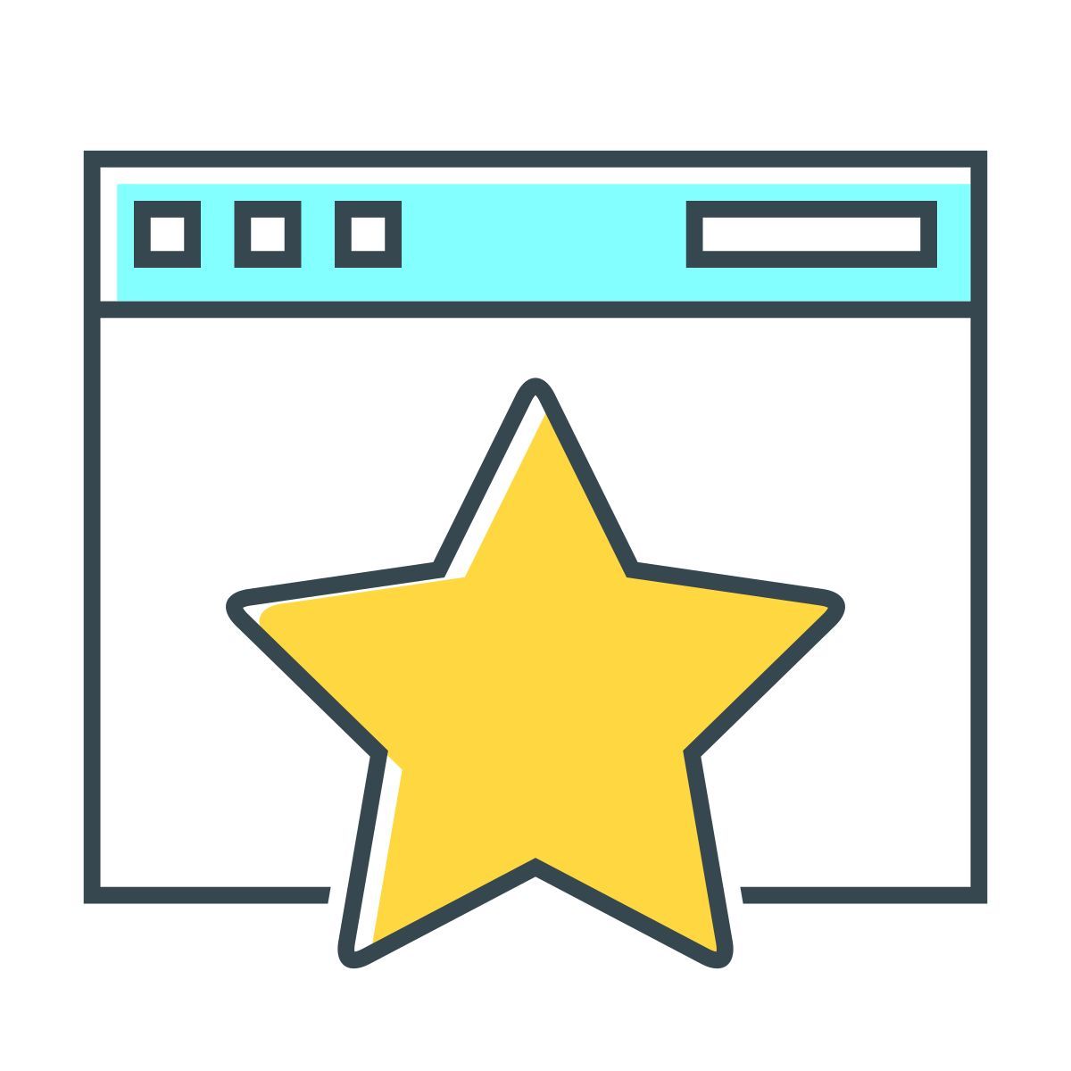 favorite website icon
