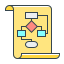 external algorithm-web-development-and-programming-filled-outline-perfect-kalash icon
