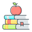 external apple-education-and-e-learning-filled-outline-perfect-kalash icon