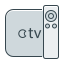 external apple-tv-hardware-devices-and-gadgets-filled-outline-perfect-kalash icon