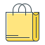 external bag-e-commerce-and-shopping-filled-outline-perfect-kalash icon