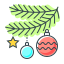 external branch-christmas-and-new-year-filled-outline-perfect-kalash icon