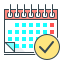external calendar-finance-and-banking-filled-outline-perfect-kalash icon