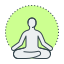 external yoga-coronavirus-protective-filled-outline-perfect-kalash icon
