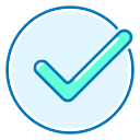 external Tick-basic-filled-outline-perfect-kalash icon