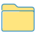 external ZIP-Folder-basic-filled-outline-perfect-kalash icon