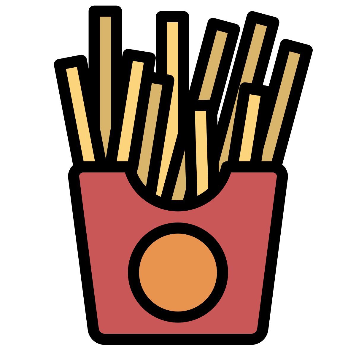 french fries icon