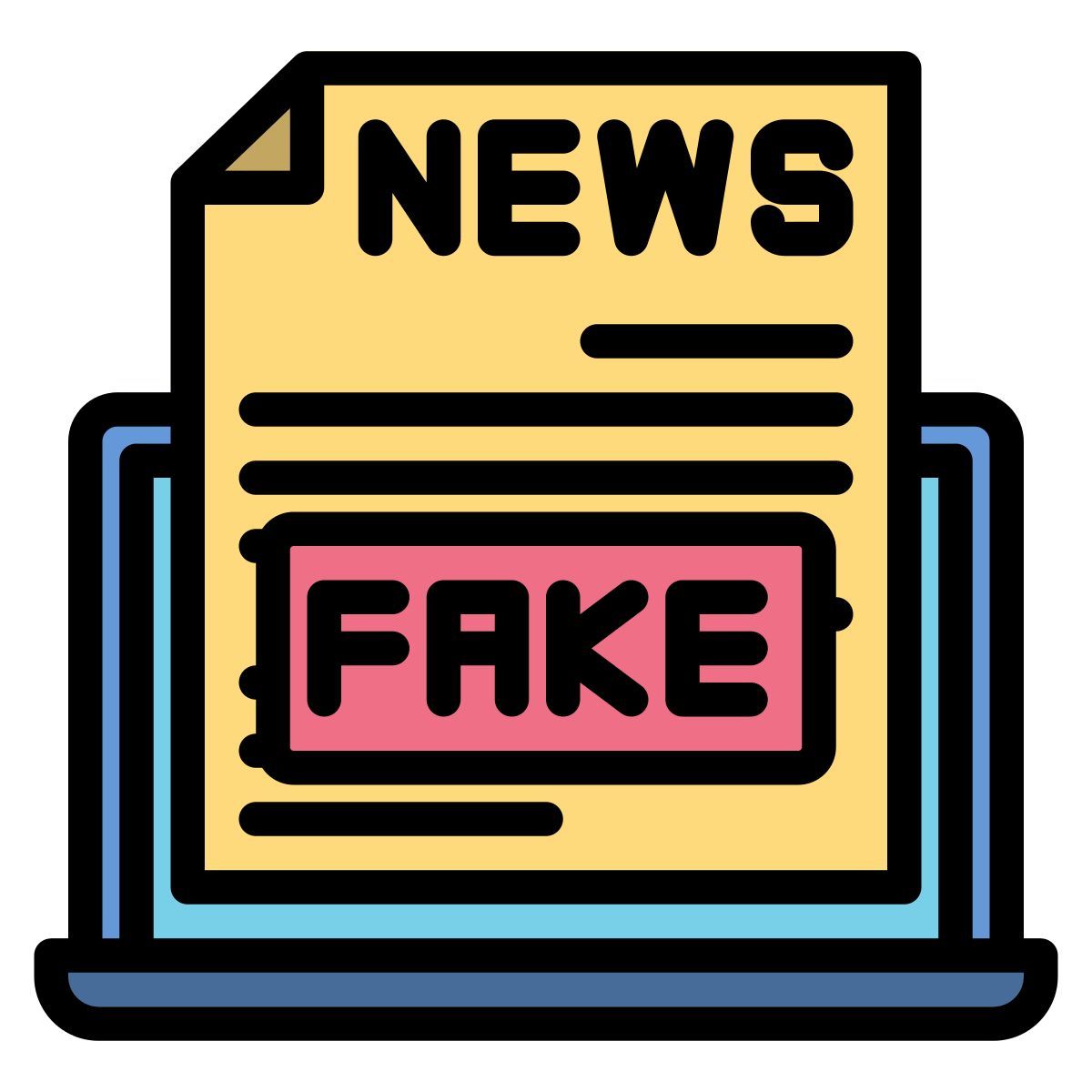 fake news icon