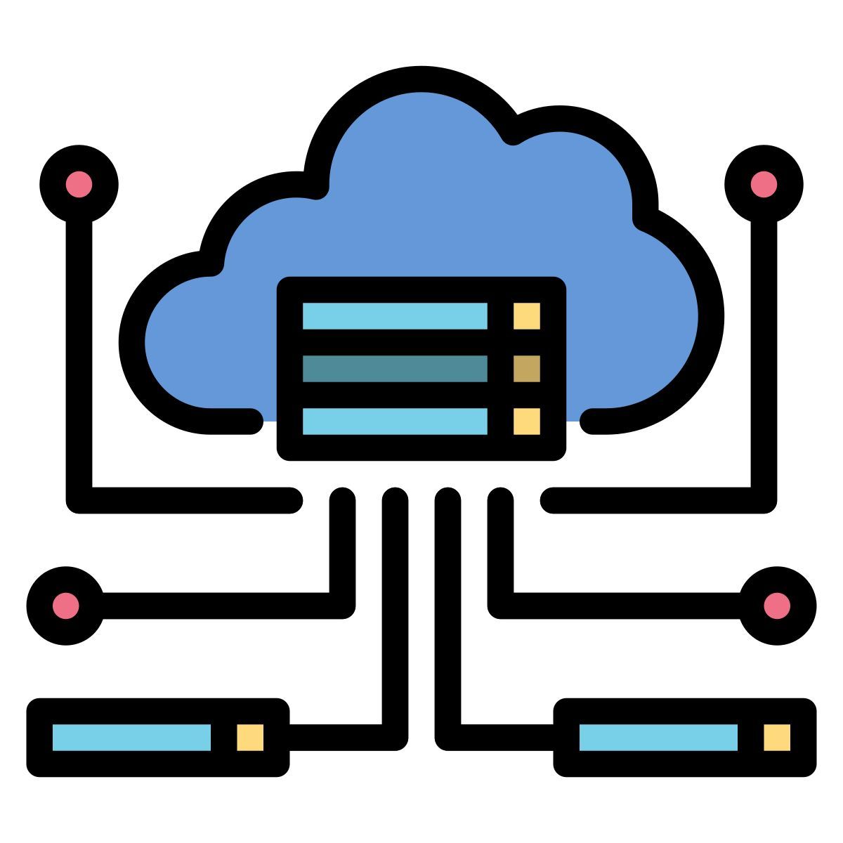 cloud database icon