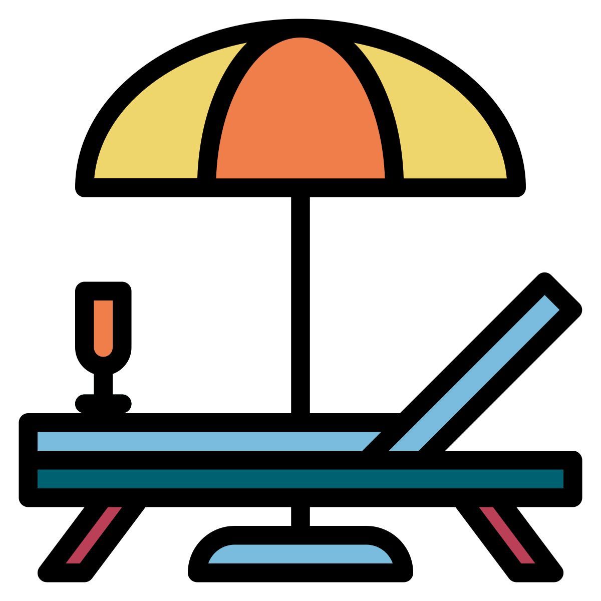cama solar icon