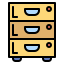 external archive-office-filled-outline-satawat-anukul icon