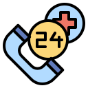 external call-medical-filled-outline-satawat-anukul icon