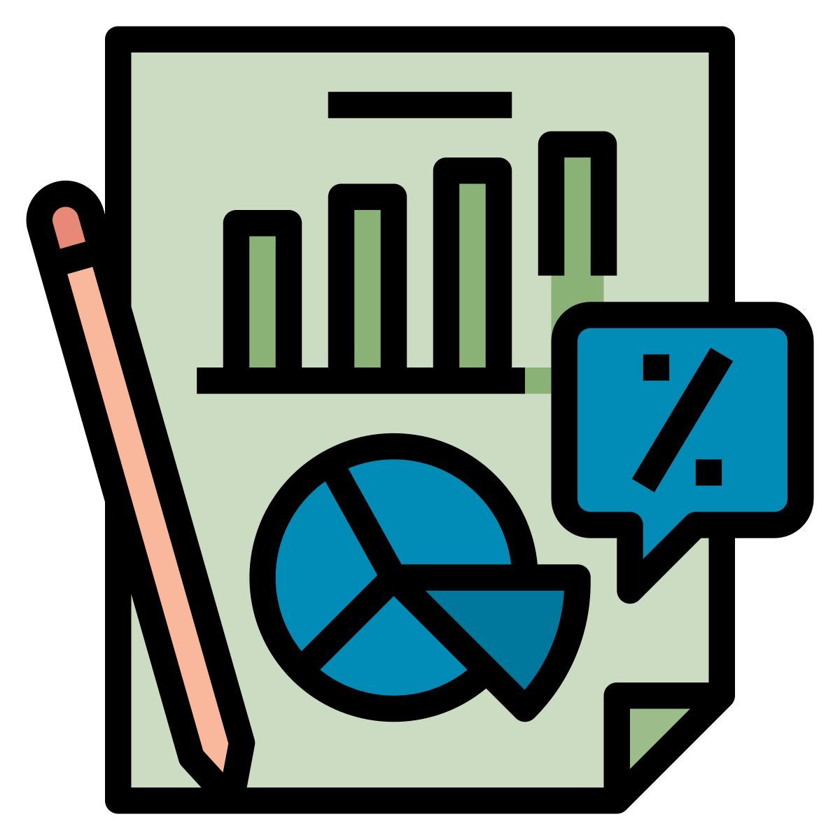 quantitative data icon