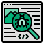 external debug-uxui-design-filled-outline-wichaiwi icon