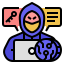 external hacker-digital-asset-filled-outline-wichaiwi icon