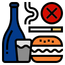 external bad-good-life-filled-outline-wichaiwi icon