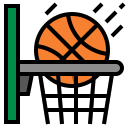 external basketball-good-life-filled-outline-wichaiwi icon