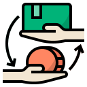 external buy-customer-validation-filled-outline-wichaiwi icon