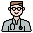 external doctor-ageing-society-filled-outline-wichaiwi icon