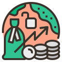 external economic-reopening-country-filled-outline-wichaiwi icon