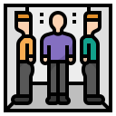 external elevator-new-normal-after-covid-19-filled-outline-wichaiwi icon