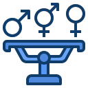 external equality-generation-z-filled-outline-wichaiwi icon