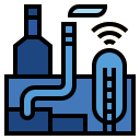 external industry-internet-of-things-filled-outline-wichaiwi icon