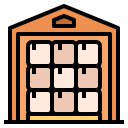 external inventory-small-business-filled-outline-wichaiwi icon