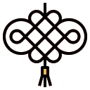 external knotting-chinese-new-year-filled-outline-wichaiwi icon