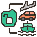 external lockdown-reopening-country-filled-outline-wichaiwi icon