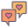 external bubble-valentines-day-filled-outlines-amoghdesign icon